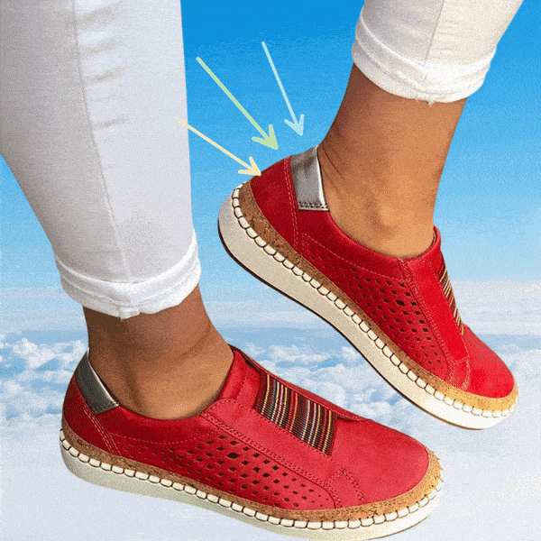 Drune | Damen Atmungsaktive Slipper Hallux Schuhe