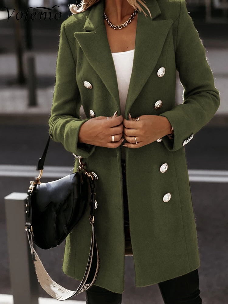 Drune | Damen Trenchcoat - Elegant und Vielseitig