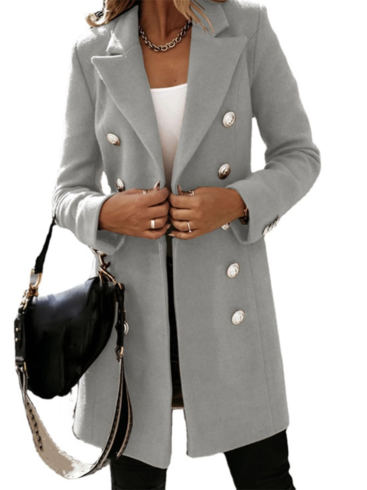 Drune | Damen Trenchcoat - Elegant und Vielseitig