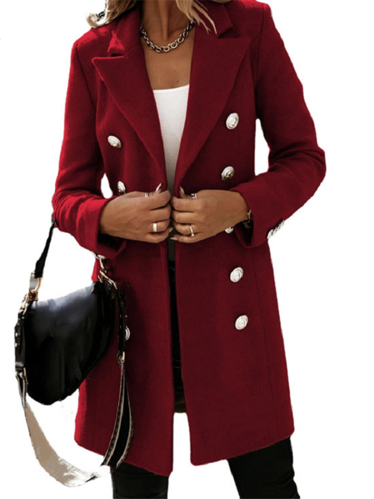 Drune | Damen Trenchcoat - Elegant und Vielseitig