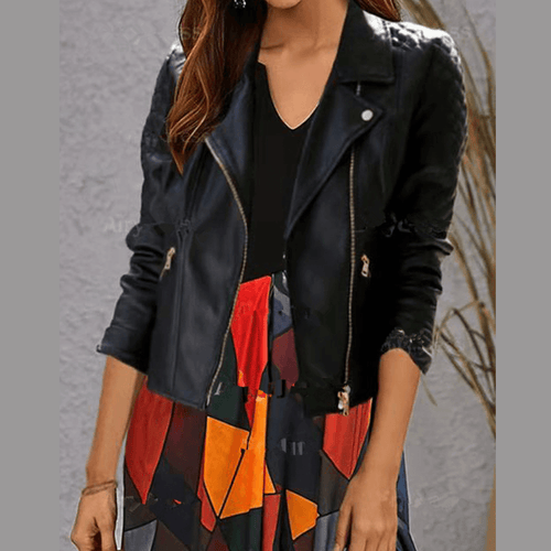 Drune | Damen Trendy Denim Jacke - Lässig und Bequem