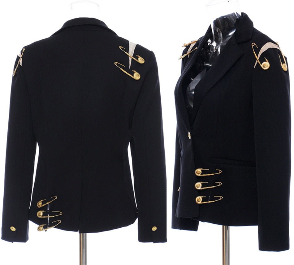 Drune | Damen V-Ausschnitt Jacke - Elegant und Bequem