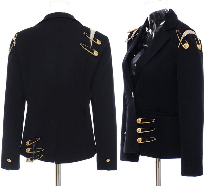 Drune | Damen V-Ausschnitt Jacke - Elegant und Bequem
