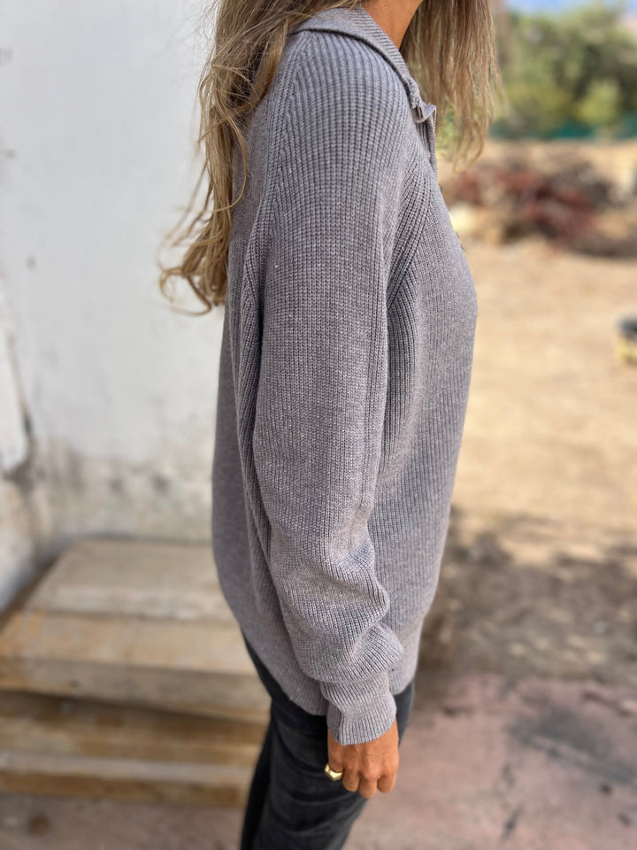 Drune | Damen V-Ausschnitt Pullover