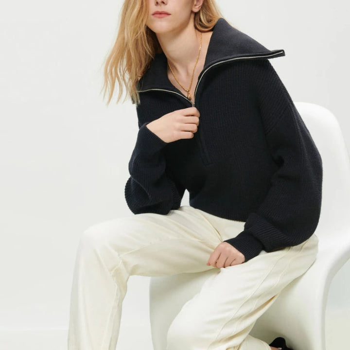 Drune | Damen V-Ausschnitt Pullover