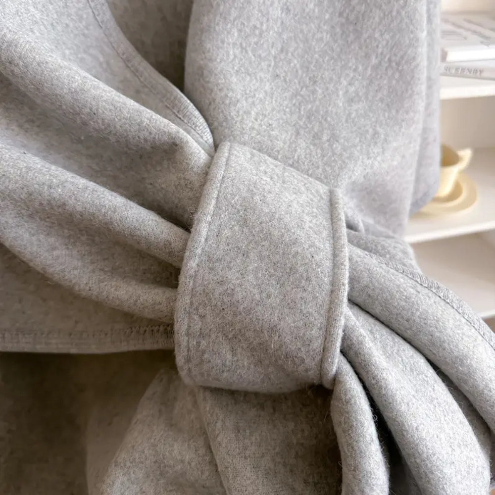 Drune | Damen Winddichter Poncho Schal Mantel