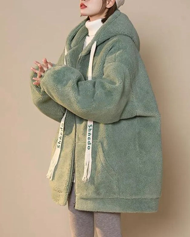 Drune | Damen Winter Fleecejacke - Oversized & Warm