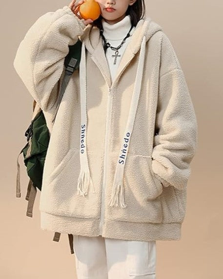 Drune | Damen Winter Fleecejacke - Oversized & Warm