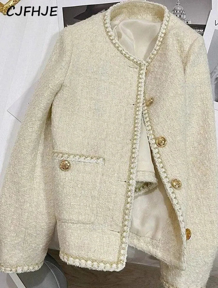 Drune | Wollkurz-Tweedjacke Frauen
