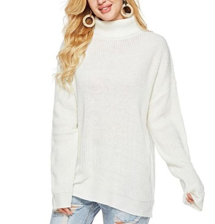 Drune | Rollkragenpullover Weicher Strick Lässiger Komfort