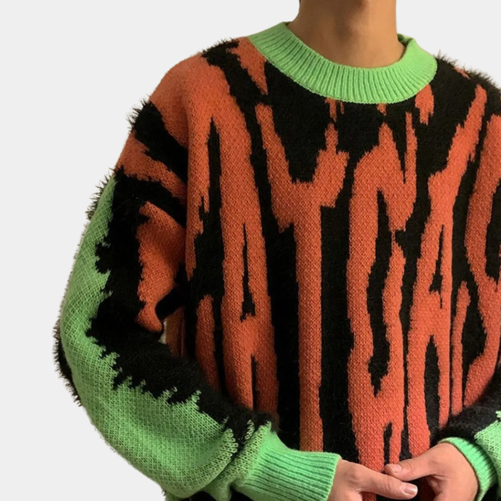 Drune | Grüne Herrenpullover für Jeden Anlass