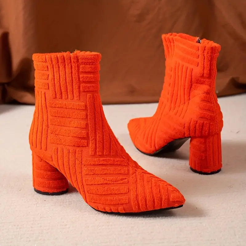 Drune | Elegante Blockabsatzstiefel