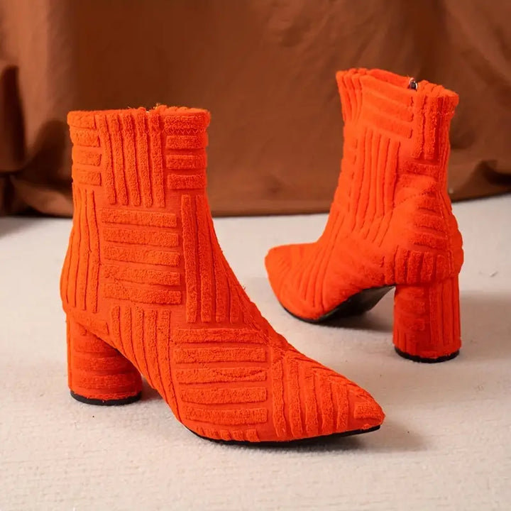 Drune | Elegante Blockabsatzstiefel
