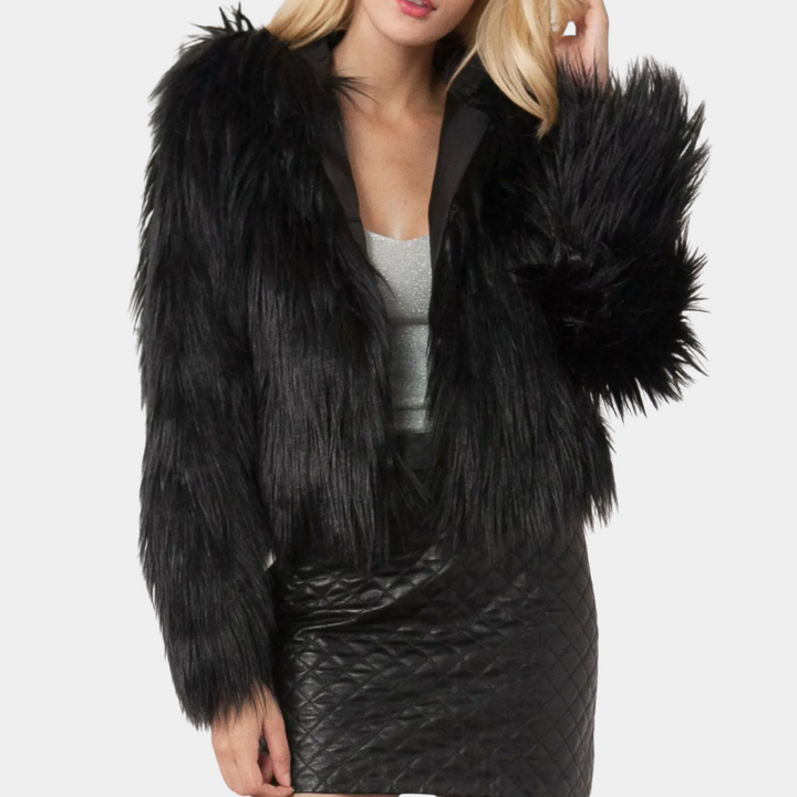 Drune | Eleganter Cropped Mantel für Frauen