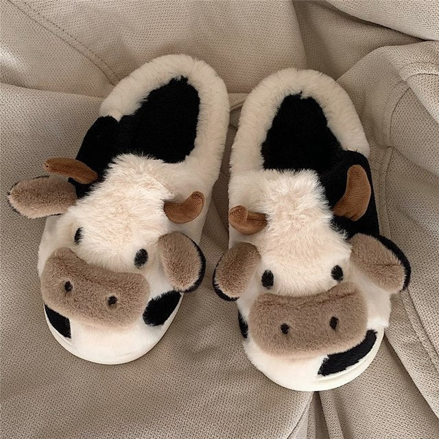 Drune | Bequeme Damen Hausschuhe mit Tiermuster