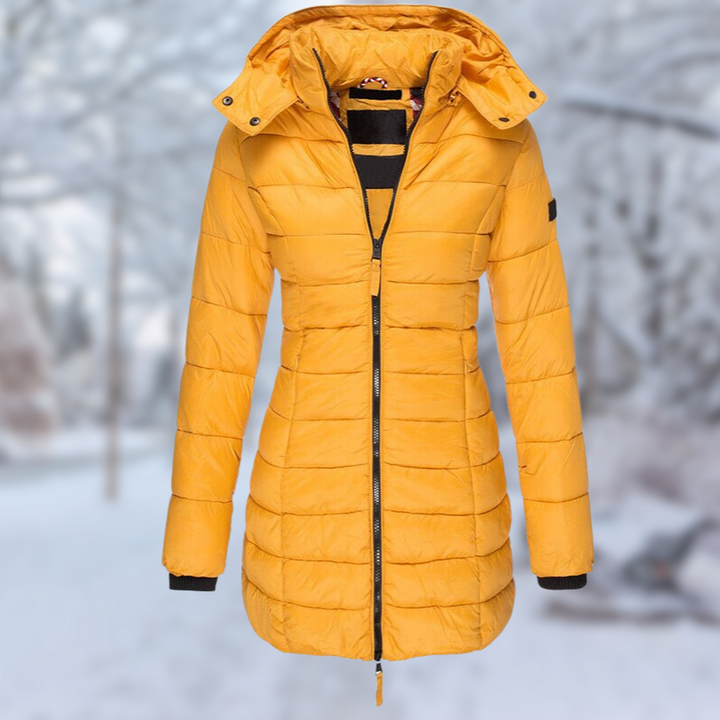Drune | Stilvolle Halblange Winterjacke Für Damen