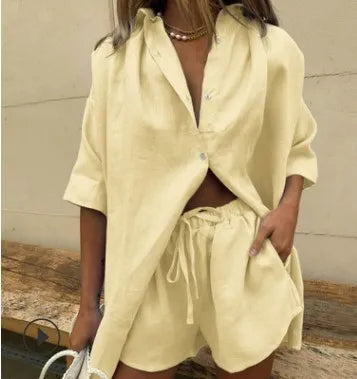 Drune | Stylisches Set mit Top und Shorts