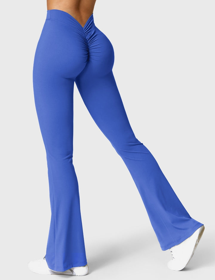 Drune | Ausgestellte Leggings mit V-Ausschnitt