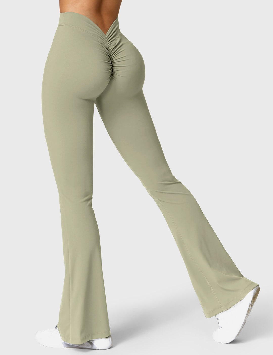 Drune | Ausgestellte Leggings mit V-Ausschnitt