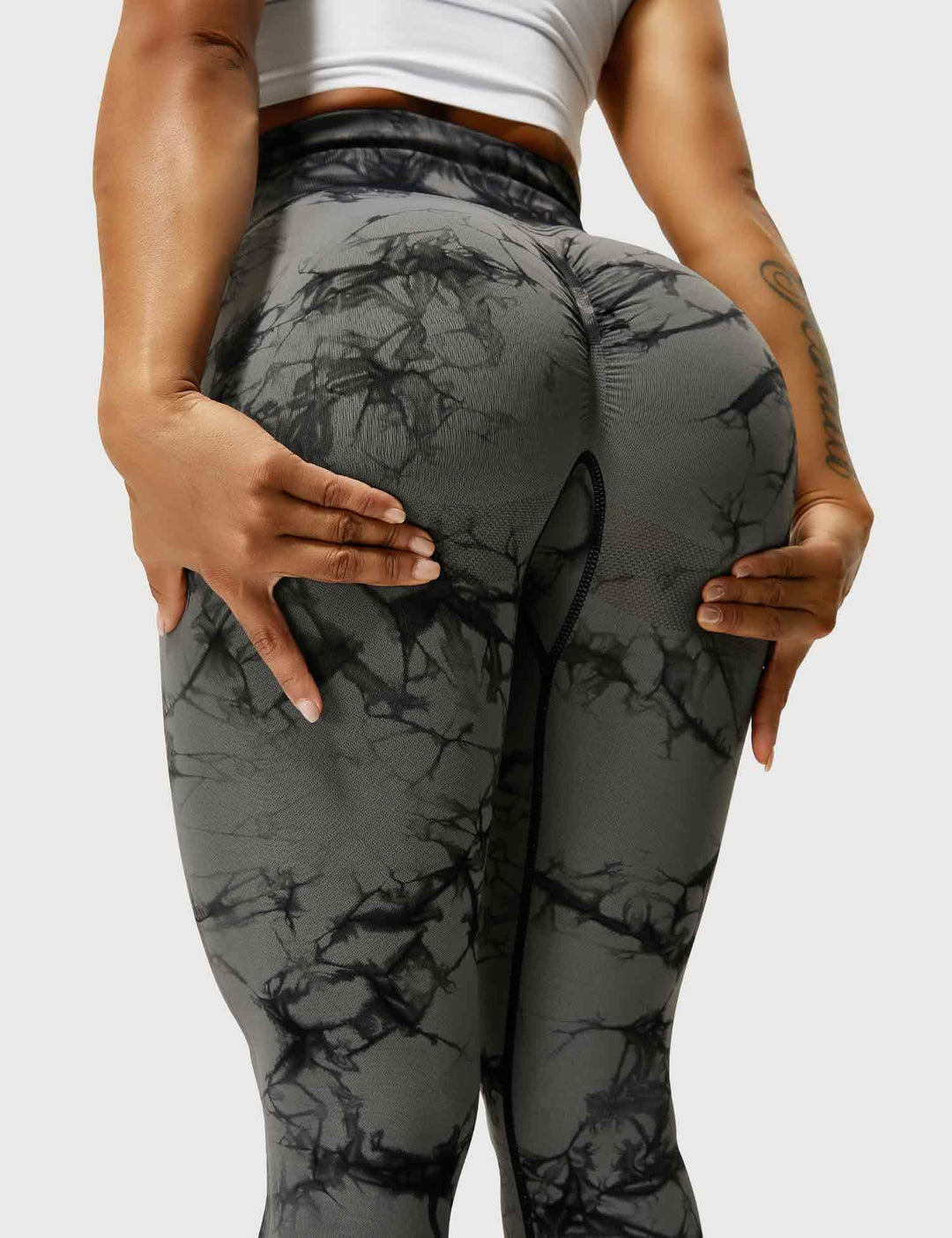 Drune | Damen Sport Leggings mit High Waist - Blickdicht, Figurformend & Komfortabel