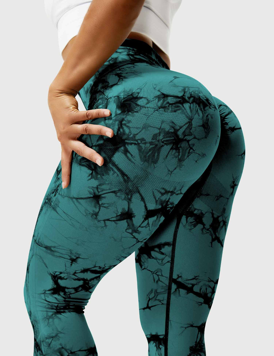 Drune | Damen Sport Leggings mit High Waist - Blickdicht, Figurformend & Komfortabel