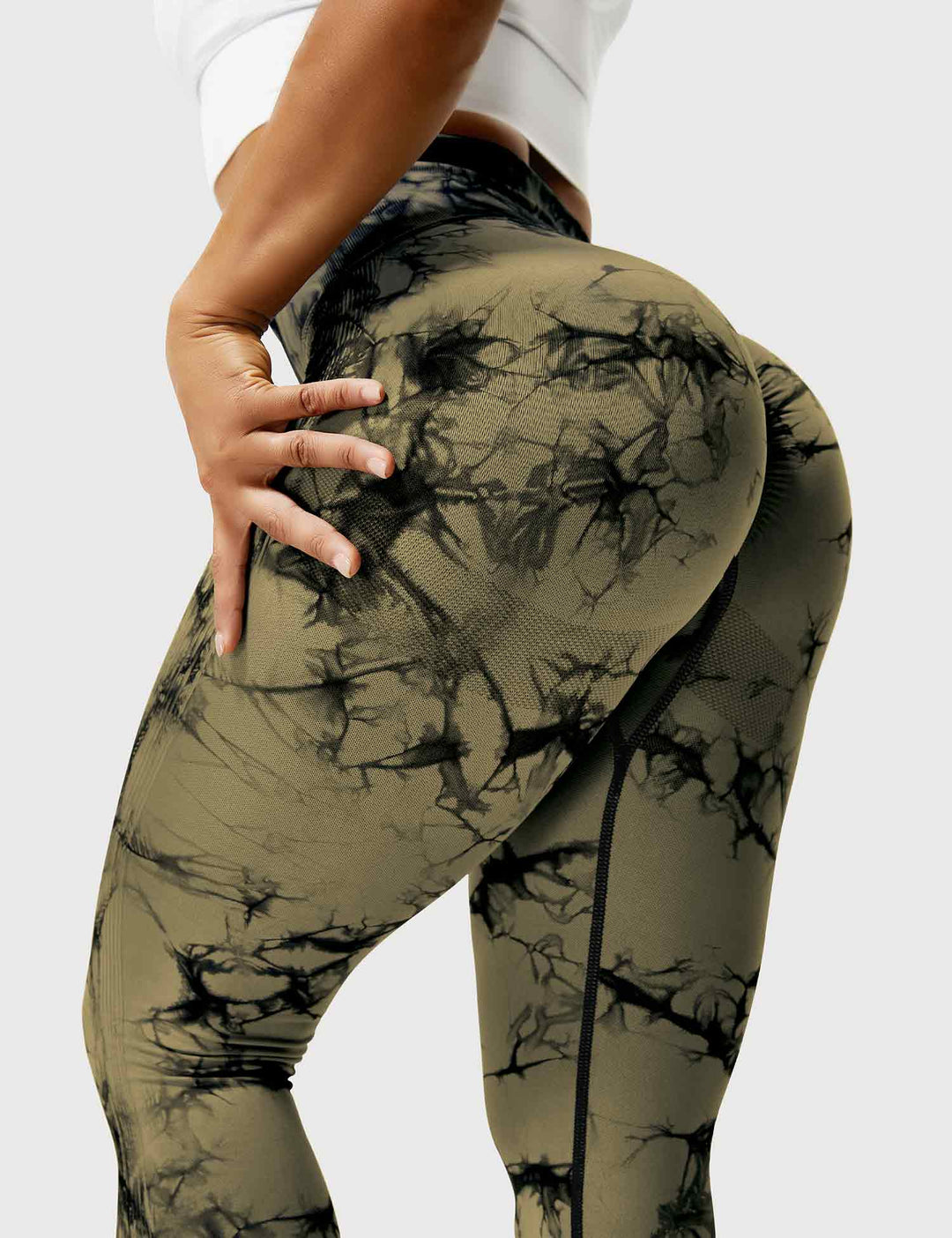 Drune | Damen Sport Leggings mit High Waist - Blickdicht, Figurformend & Komfortabel