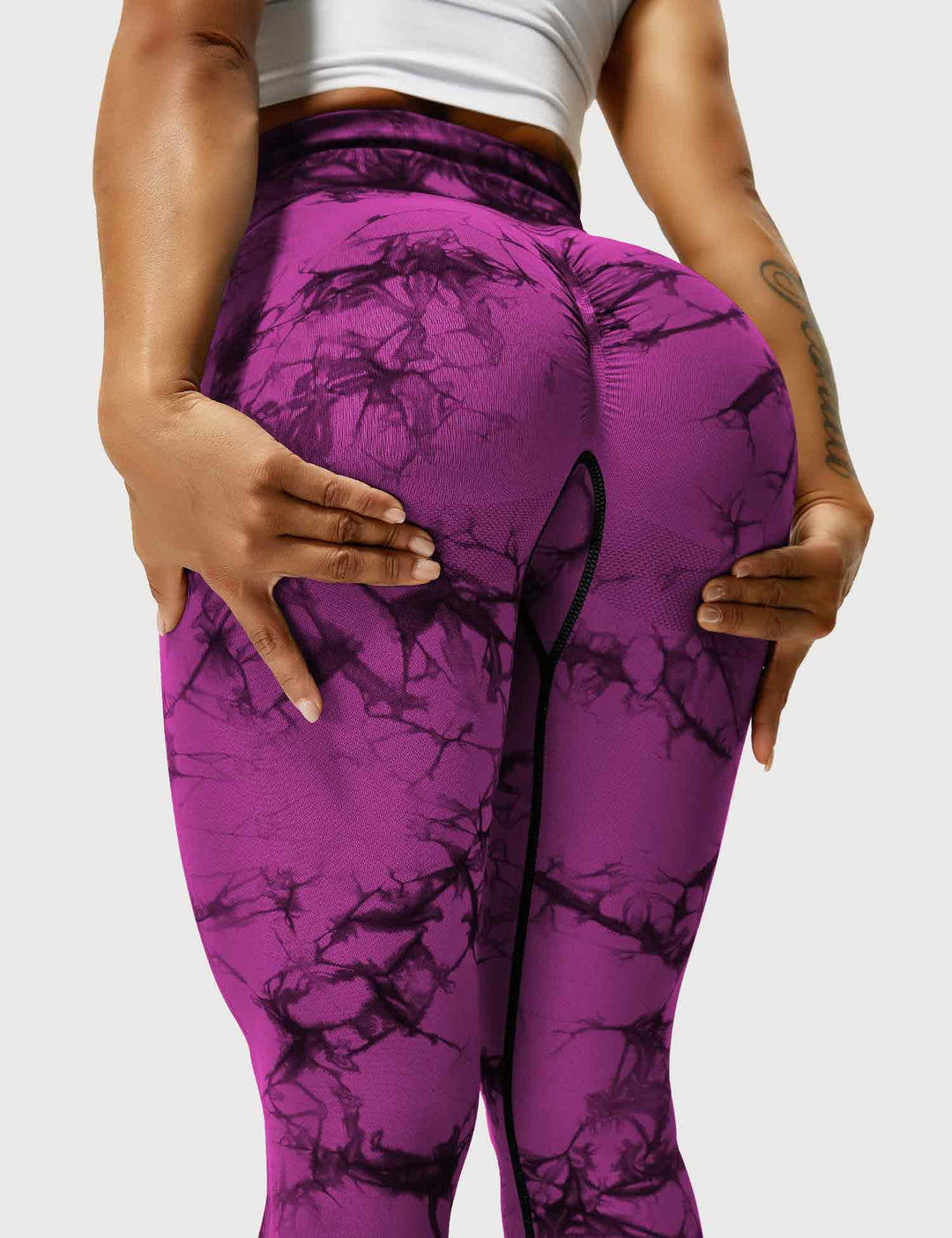 Drune | Damen Sport Leggings mit High Waist - Blickdicht, Figurformend & Komfortabel