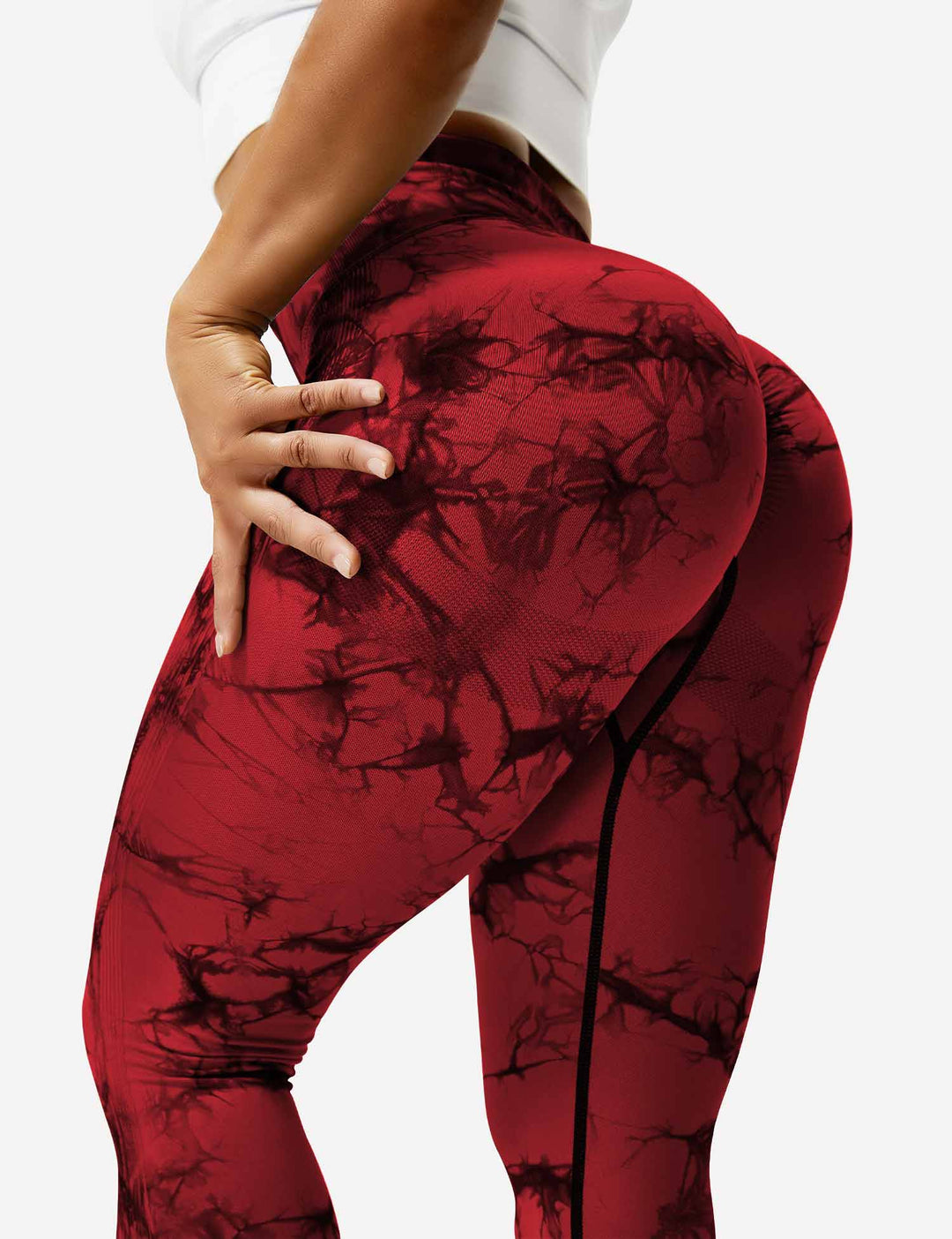 Drune | Damen Sport Leggings mit High Waist - Blickdicht, Figurformend & Komfortabel