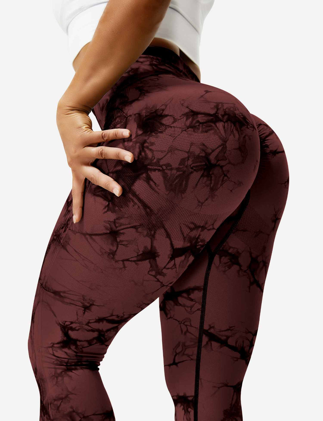 Drune | Damen Sport Leggings mit High Waist - Blickdicht, Figurformend & Komfortabel