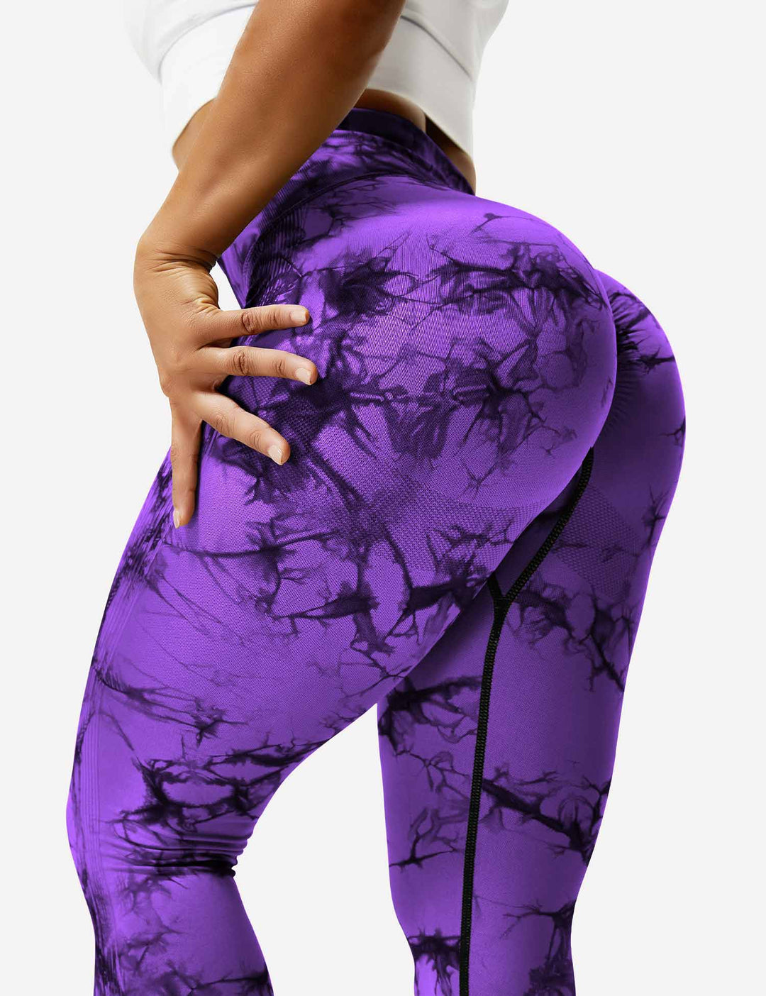 Drune | Damen Sport Leggings mit High Waist - Blickdicht, Figurformend & Komfortabel