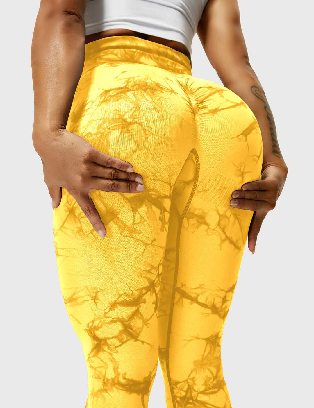 Drune | Damen Sport Leggings mit High Waist - Blickdicht, Figurformend & Komfortabel