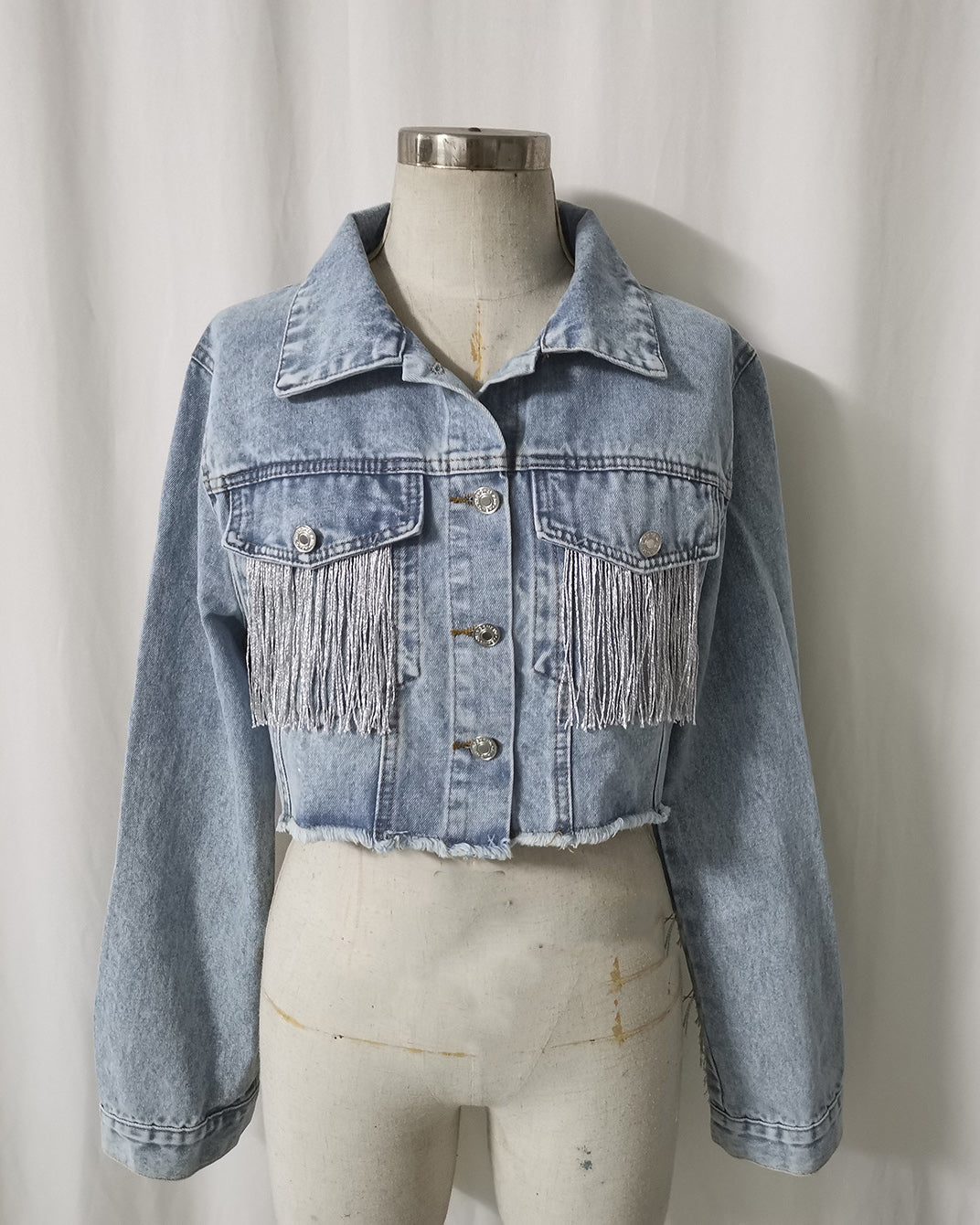 Drune | Zerrissene Jeansjacke