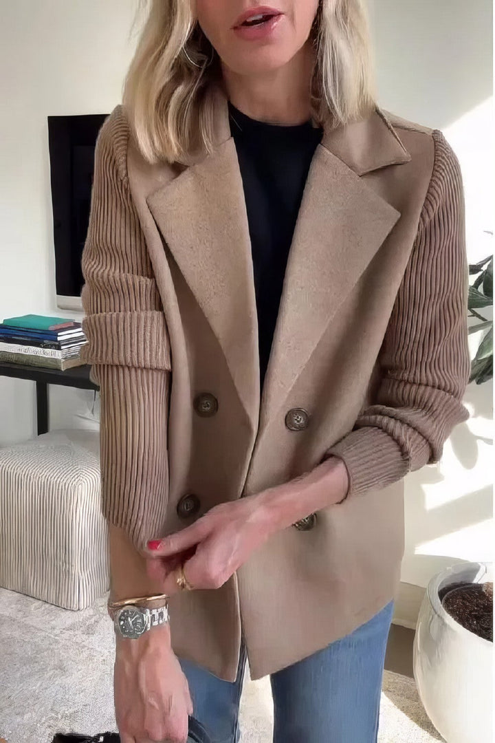 Drune | Blazer mit Struktur Doppelreihige Schließung Elegant und Komfortabel
