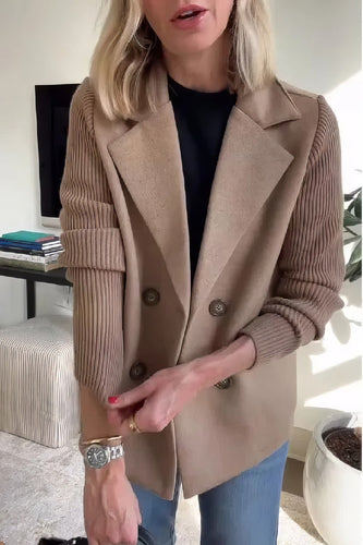 Drune | Blazer mit Struktur Doppelreihige Schließung Elegant und Komfortabel