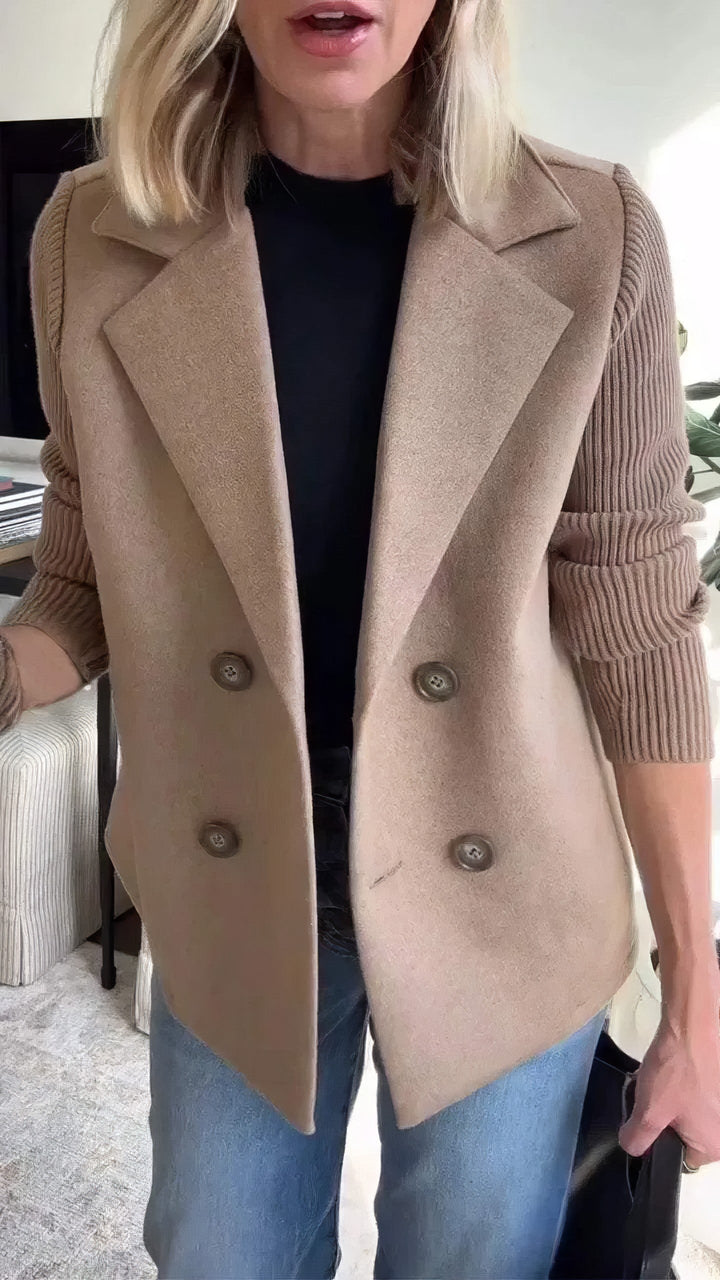 Drune | Blazer mit Struktur Doppelreihige Schließung Elegant und Komfortabel