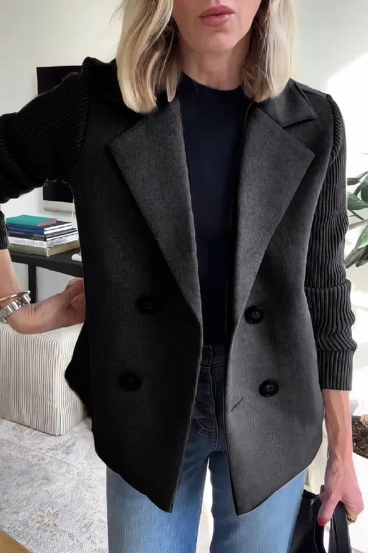 Drune | Blazer mit Struktur Doppelreihige Schließung Elegant und Komfortabel