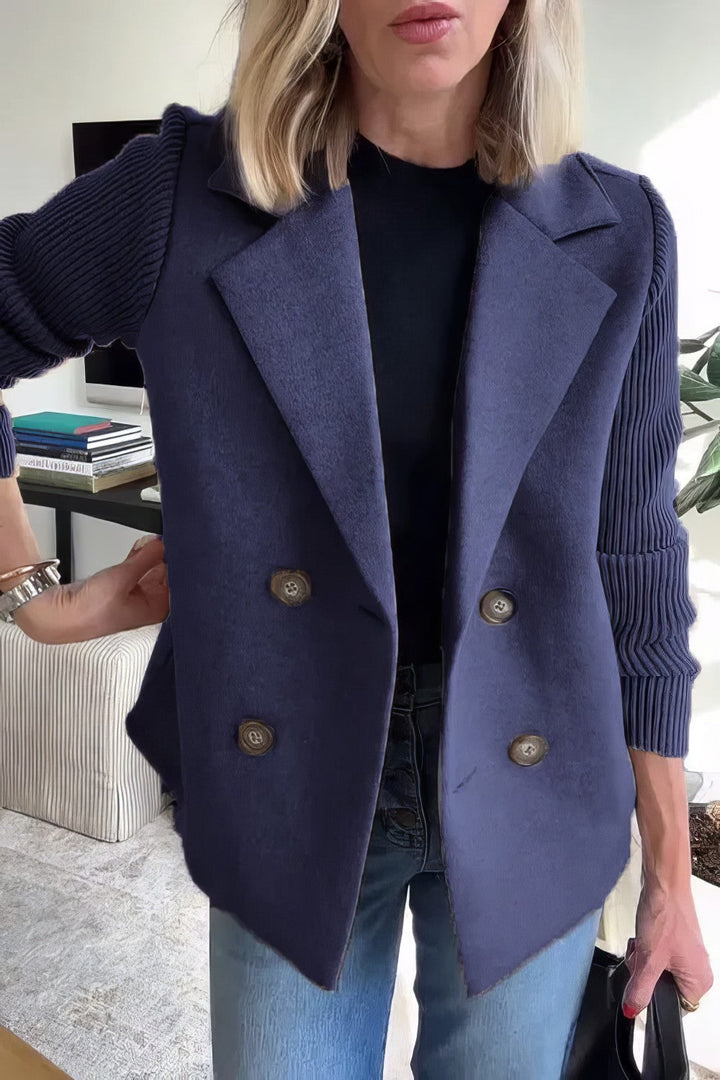 Drune | Blazer mit Struktur Doppelreihige Schließung Elegant und Komfortabel