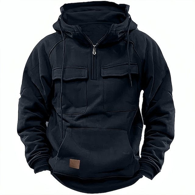 Drune | Winter-Hoodie für Männer Warm
