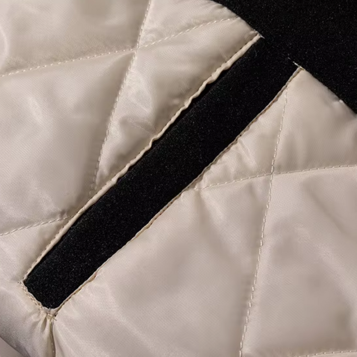 Drune | Bestickte Patchwork Bomberjacke