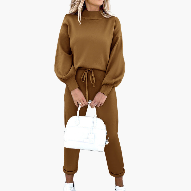 Drune | Loungewear Set mit Oversized Pullover und Jogginghose - Bequemes Freizeit-Outfit