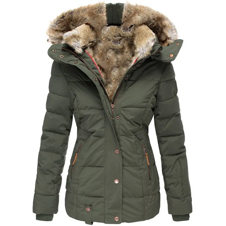 Drune | Wasserdichte Winterjacke mit Kunstfell für Damen - Bestseller 2023