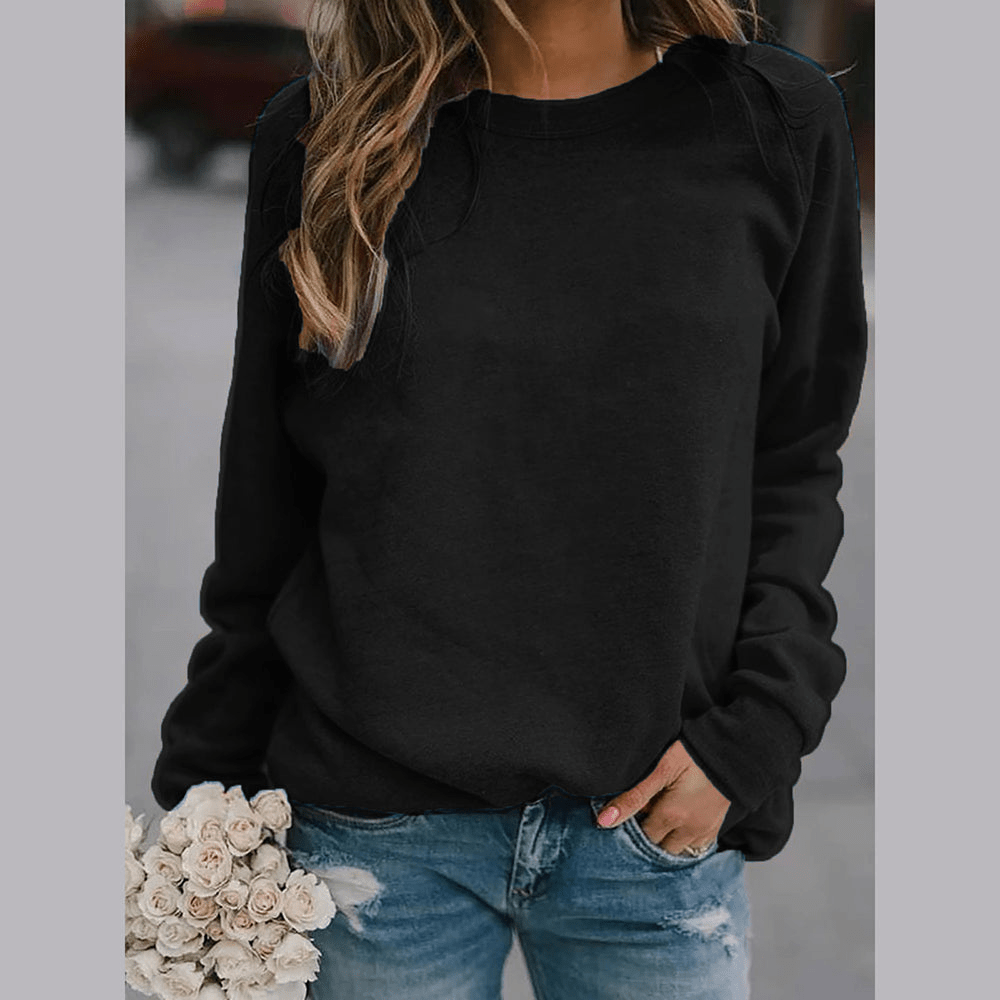 Drune | Bequemer Damen Sweatshirt Lässiger Pullover