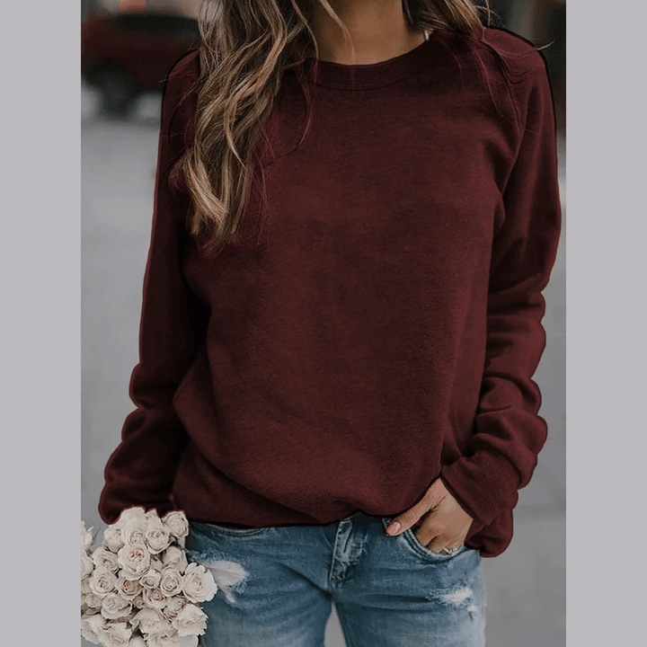 Drune | Bequemer Damen Sweatshirt Lässiger Pullover