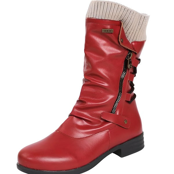 Drune | Braune Lederstiefel
