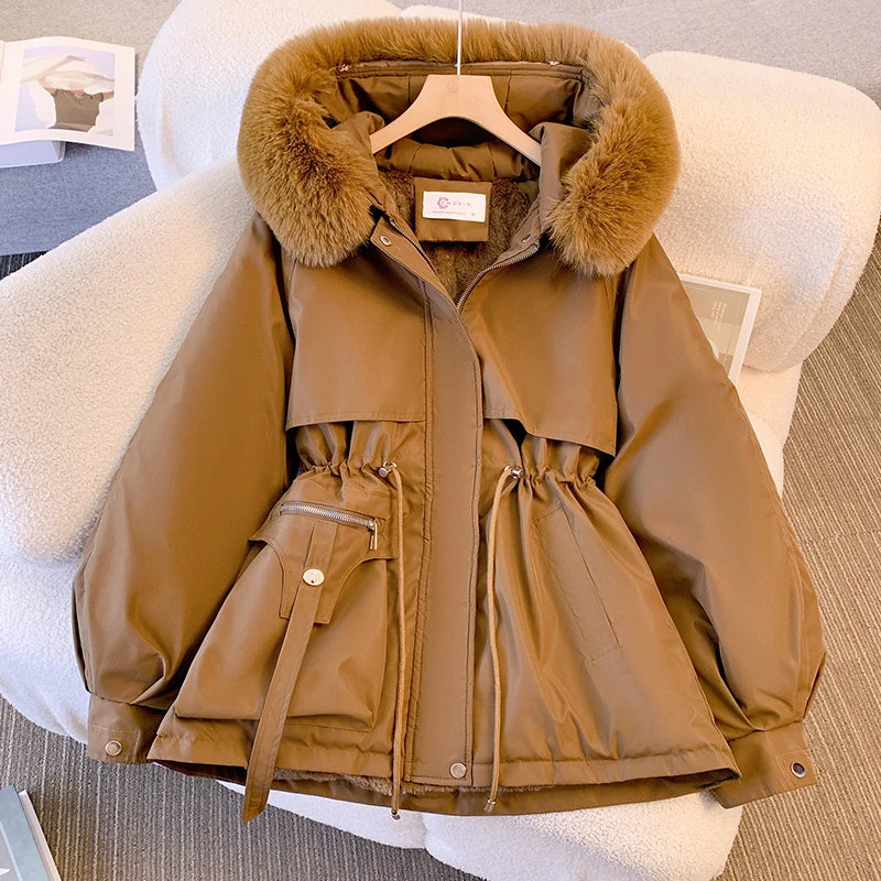 Drune - Veruka- Luxuriöse Damenwinterjacke
