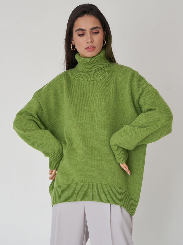 Drune - Winter-Rollkragenpullover mit lockerer Passform