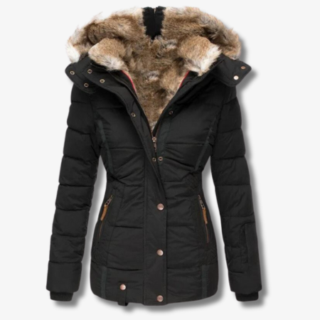 Drune Warme Jacke mit Kapuze