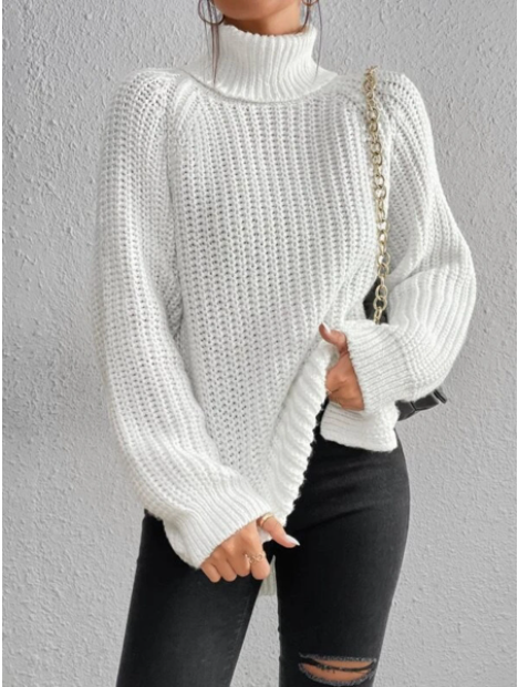 Drune - Gemütlicher Strick-Rollkragenpullover