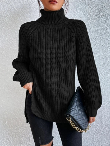 Drune - Gemütlicher Strick-Rollkragenpullover