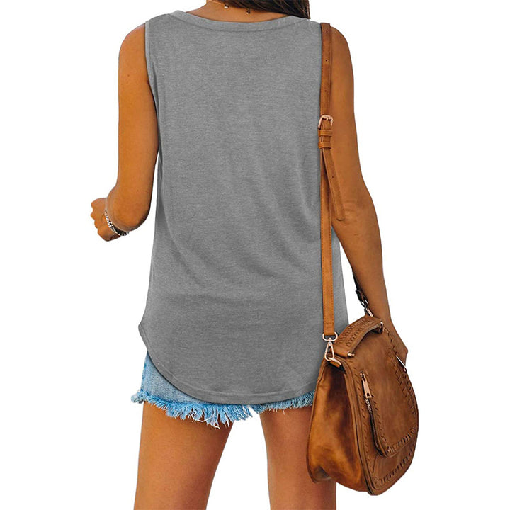 Drune Mckayla Jersey V-Ausschnitt Tank-Top